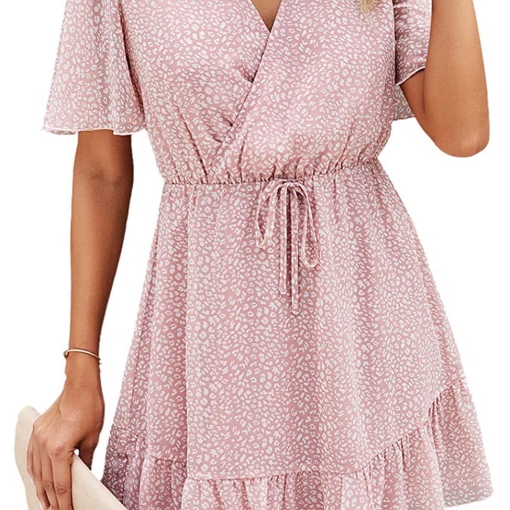 Pink Ruffle Dress